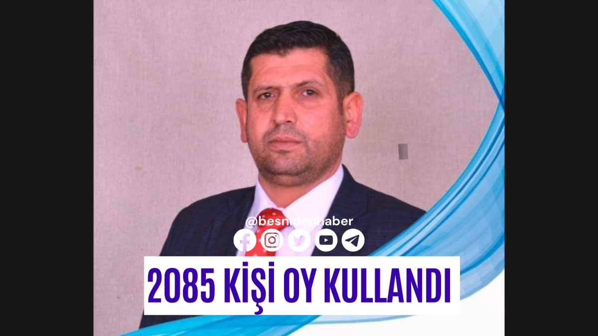 2085 Kişi Oy Kullandı 