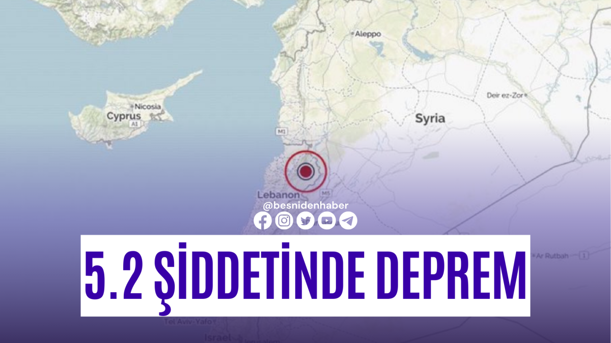 5.2 Şiddetinde Deprem