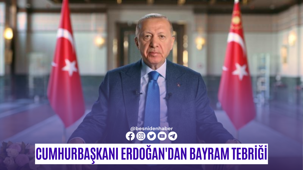 Cumhurbaşkanı Erdoğan'dan bayram tebriği