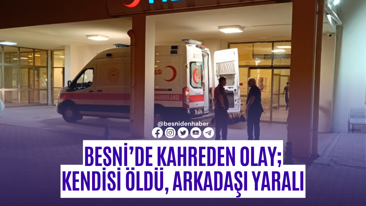 Düğünde tabancası ateş aldı; kendisi öldü, arkadaşı yaralı